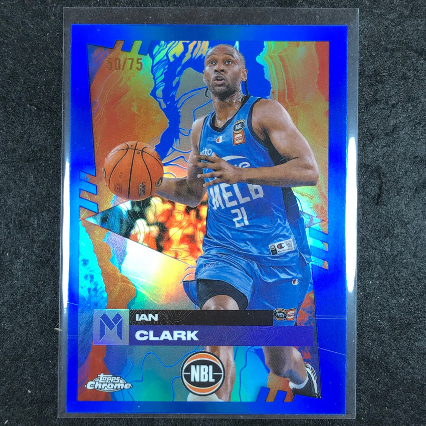 2024-25 Topps Chrome NBL IAN CLARK Base Blue 50/75 #42