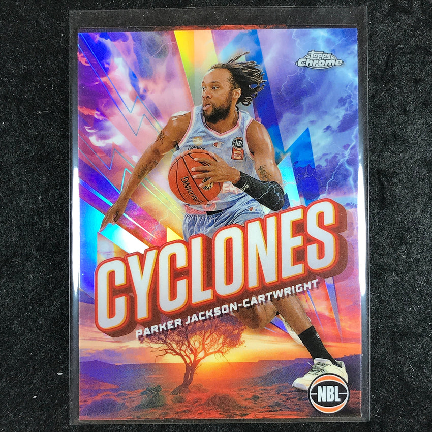 2024-25 Topps Chrome NBL PARKER JACKSON-CARTWRIGHT Cyclones Refractor #12