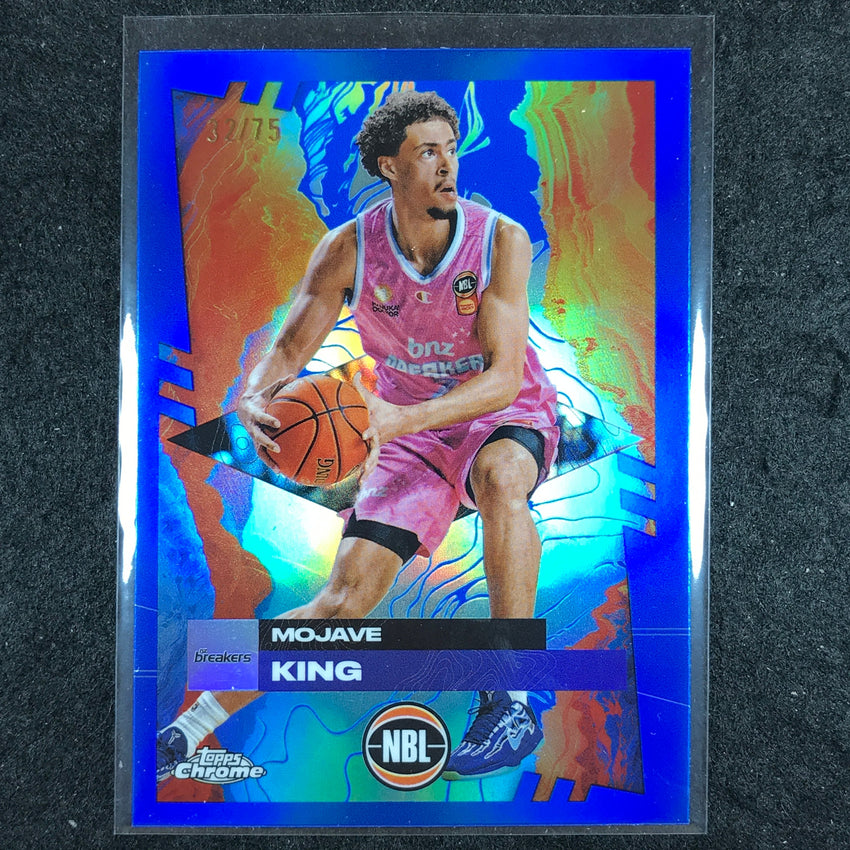 2024-25 Topps Chrome NBL MOJAVE KING Base Blue 32/75 #53