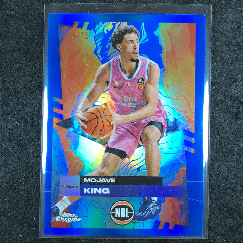 2024-25 Topps Chrome NBL MOJAVE KING Base Blue 16/75 #53