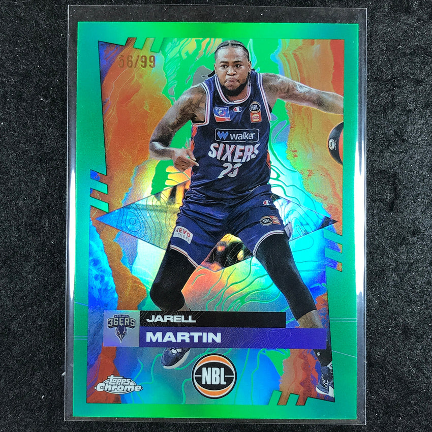 2024-25 Topps Chrome NBL JARELL MARTIN Base Green 56/99 #5