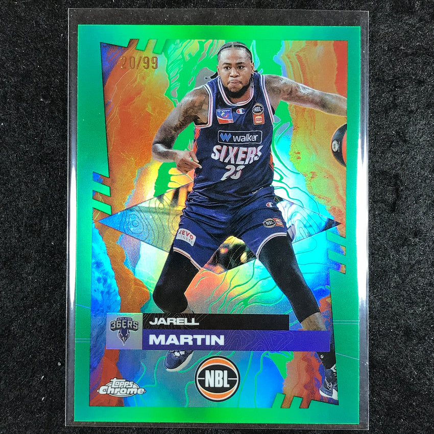 2024-25 Topps Chrome NBL JARELL MARTIN Base Green 20/99 #5