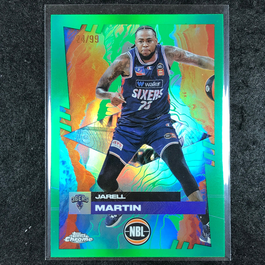 2024-25 Topps Chrome NBL JARELL MARTIN Base Green 24/99 #5