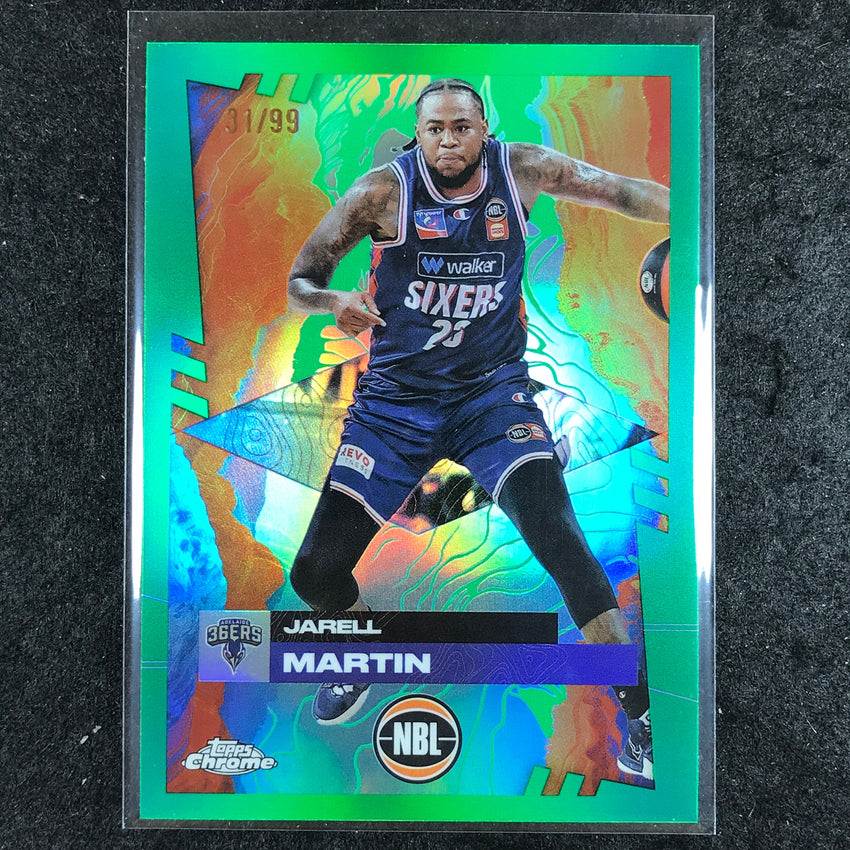 2024-25 Topps Chrome NBL JARELL MARTIN Base Green 31/99 #5