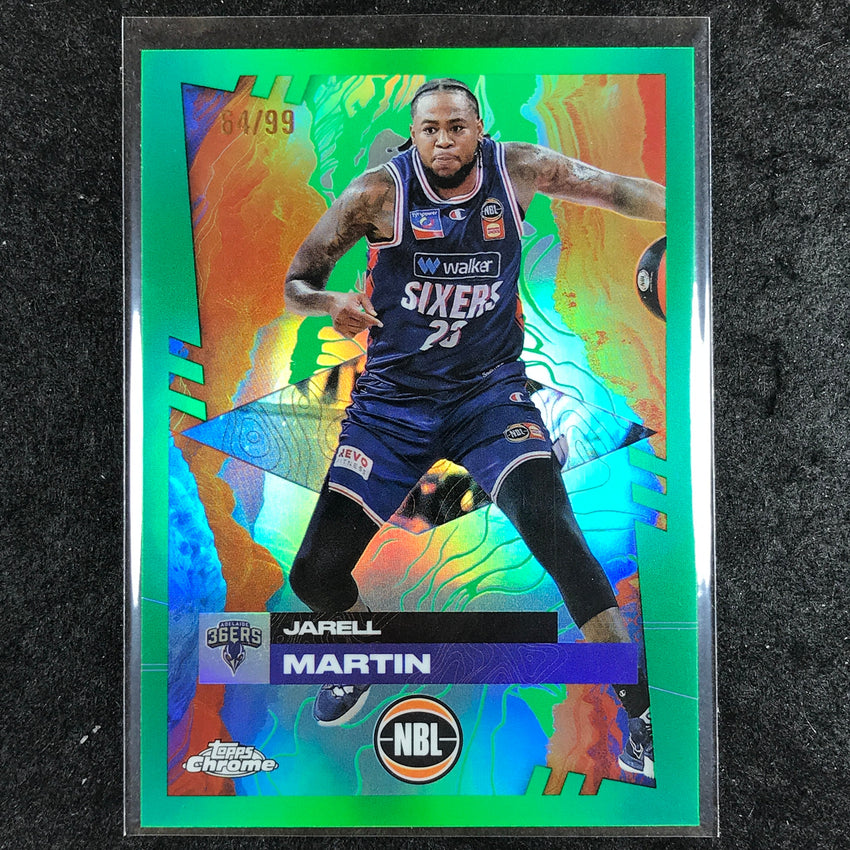2024-25 Topps Chrome NBL JARELL MARTIN Base Green 64/99 #5
