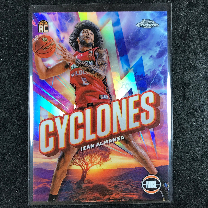 2024-25 Topps Chrome NBL IZAN ALMANSA Cyclones Rookie Refractor #13
