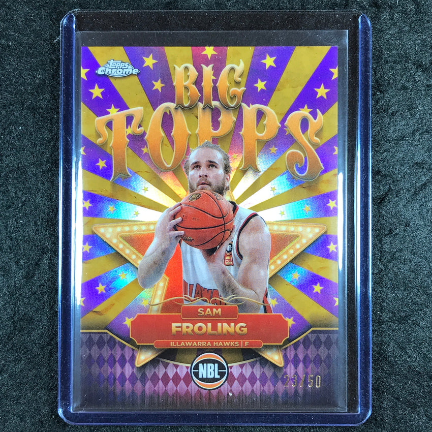 2024-25 Topps Chrome NBL SAM FROLING Big Topps Gold 23/50 #4