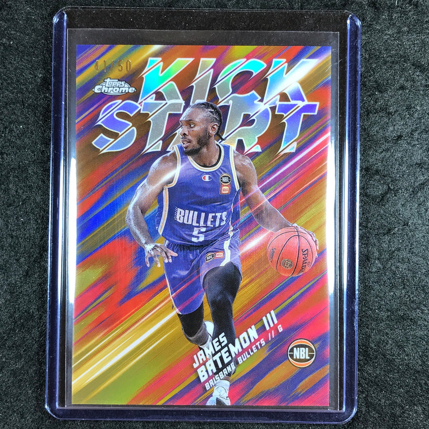 2024-25 Topps Chrome NBL JAMES BATEMON III Kick Start Gold 41/50 #2