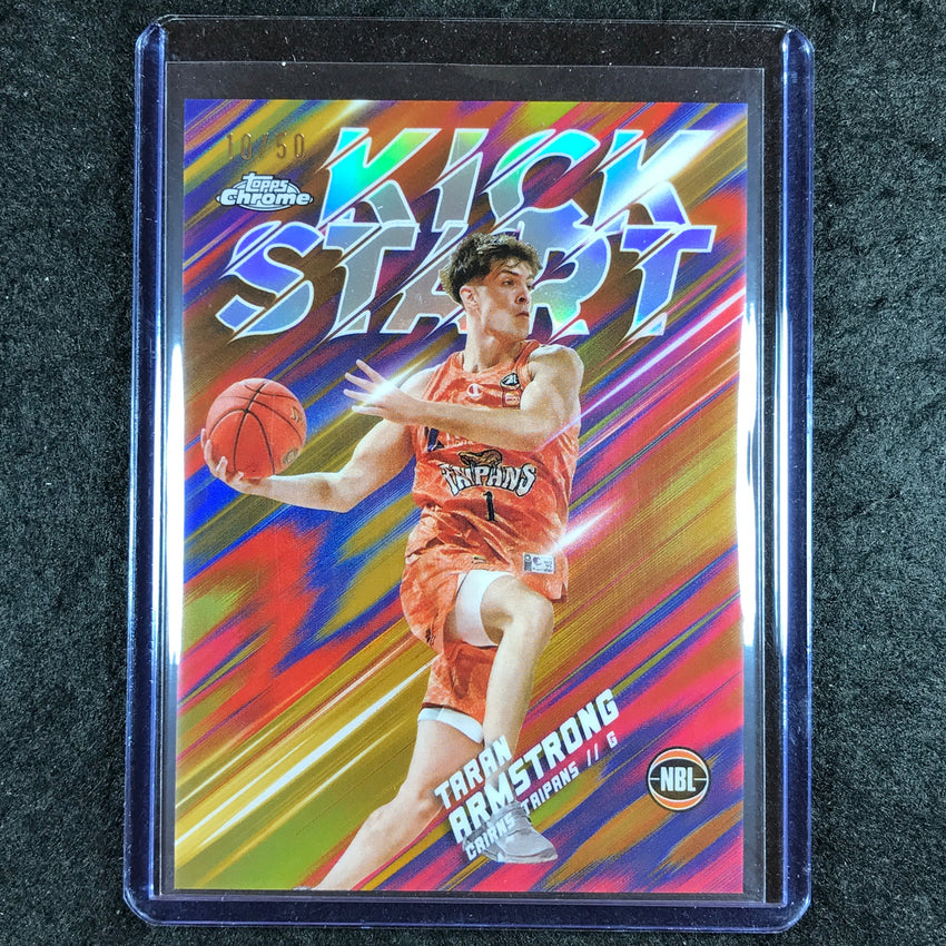 2024-25 Topps Chrome NBL TARAN ARMSTRONG Kick Start Gold 10/50 #3