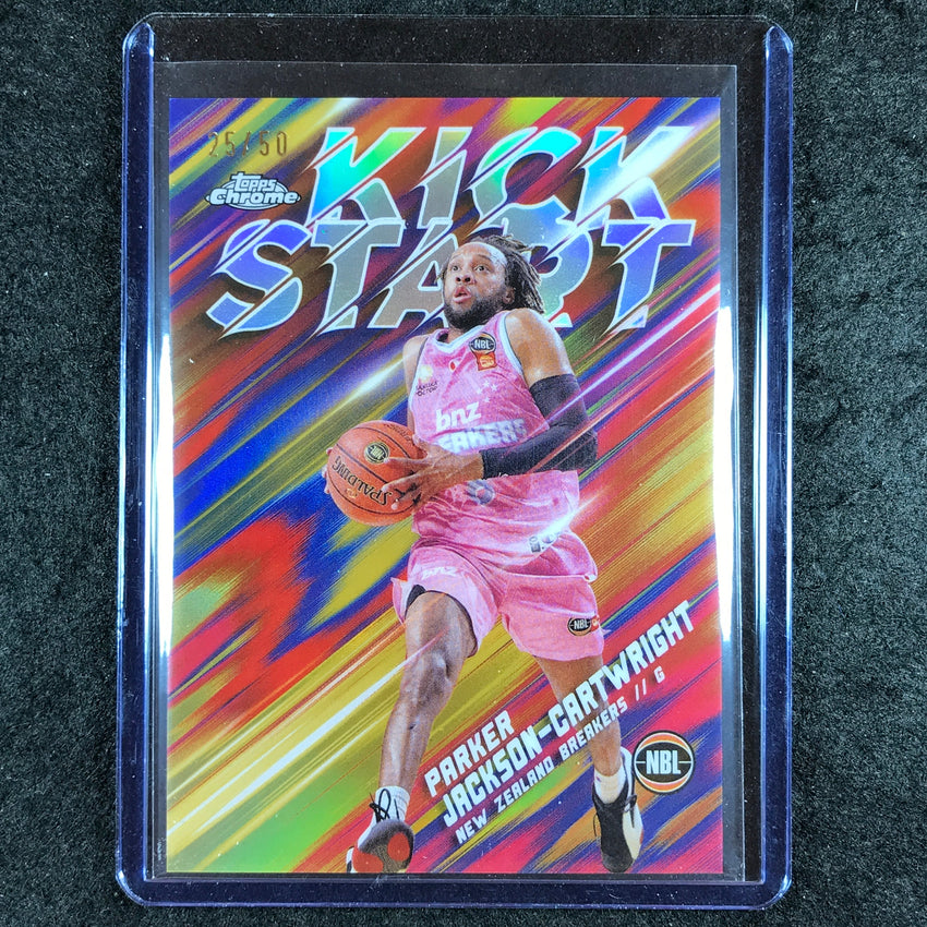 2024-25 Topps Chrome NBL PARKER JACKSON-CARTWRIGHT Kick Start Gold 25/50 #6
