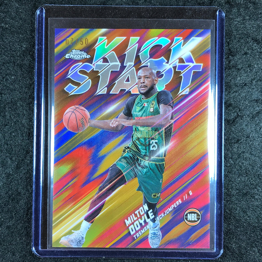 2024-25 Topps Chrome NBL MILTON DOYLE Kick Start Gold 7/50 #10