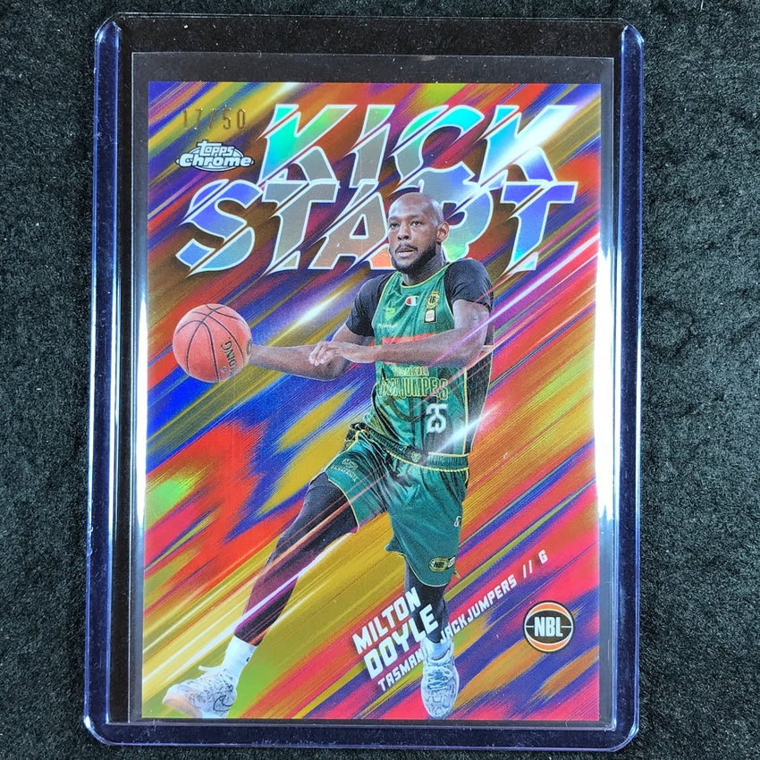 2024-25 Topps Chrome NBL MILTON DOYLE Kick Start Gold 17/50 #10