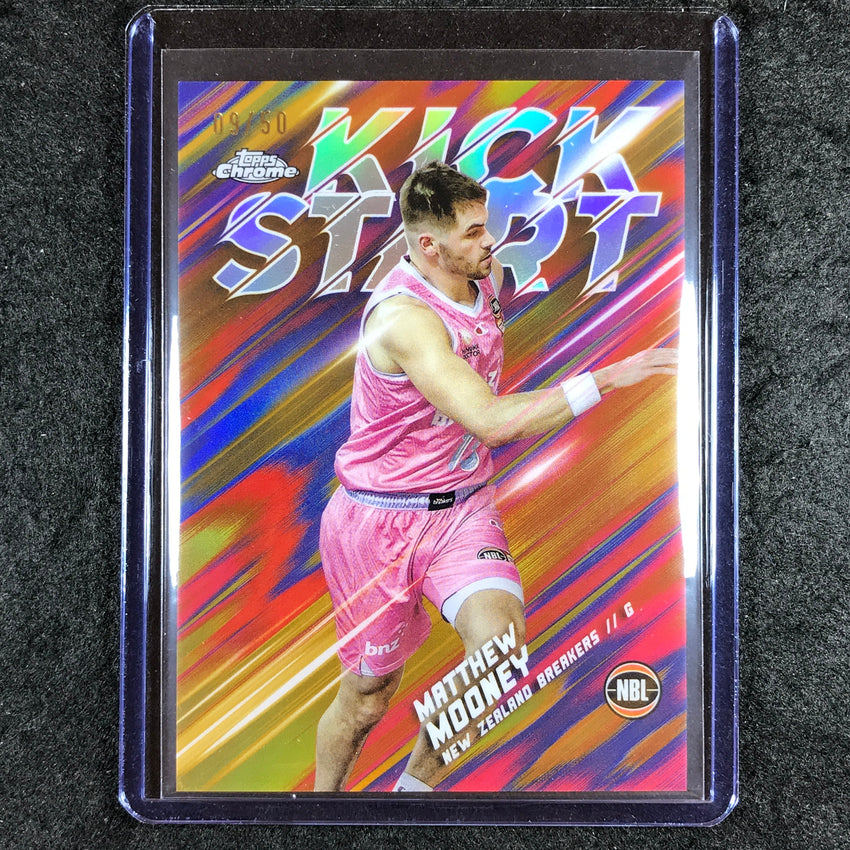 2024-25 Topps Chrome NBL MATTHEW MOONEY Kick Start Gold 9/50 #16