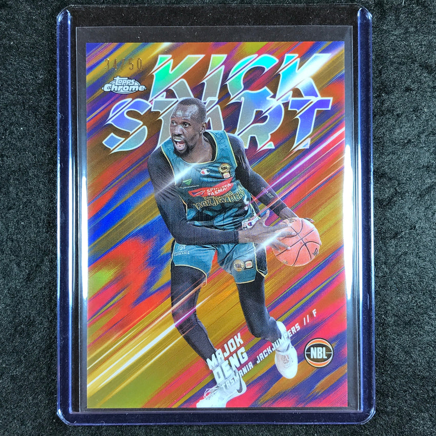 2024-25 Topps Chrome NBL MAJOK DENG Kick Start Gold 34/50 #20