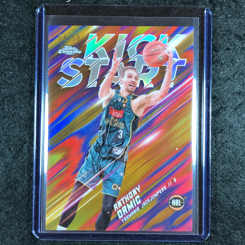 2024-25 Topps Chrome NBL ANTHONY DRMIC Kick Start Gold 4/50 #30