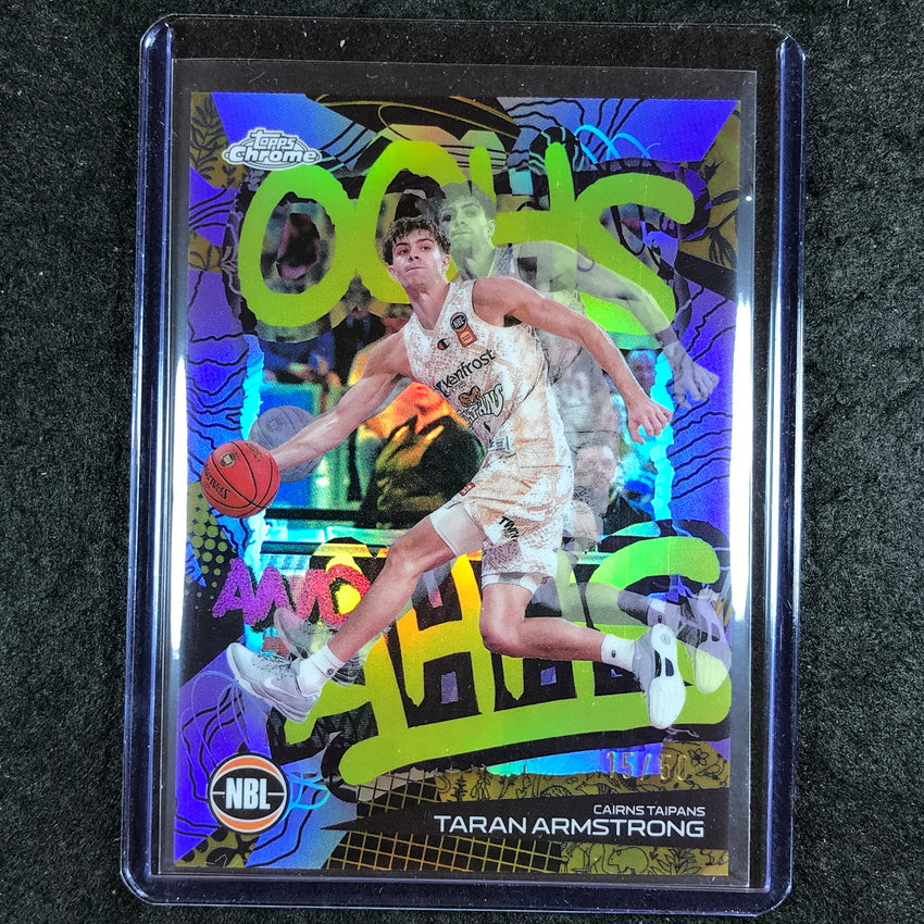 2024-25 Topps Chrome NBL TARAN ARMSTRONG Oohs and Ahhs Gold 15/50 #6