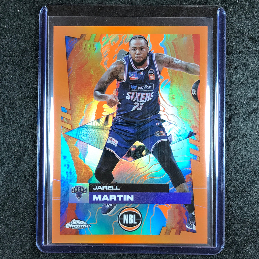 2024-25 Topps Chrome NBL JARELL MARTIN Base Orange 15/25 #5