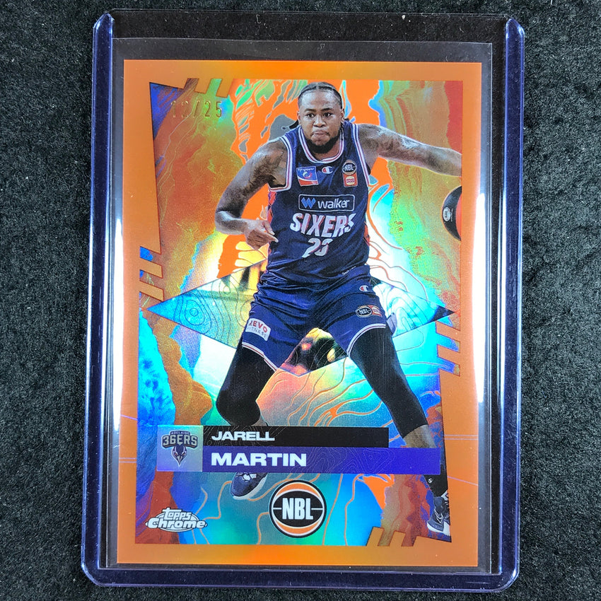 2024-25 Topps Chrome NBL JARELL MARTIN Base Orange 12/25 #5