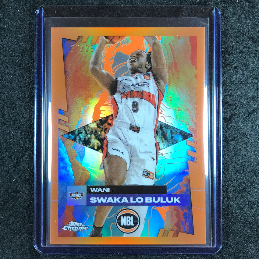 2024-25 Topps Chrome NBL WANI SWAKA LO BULUK Base Orange 22/25 #39