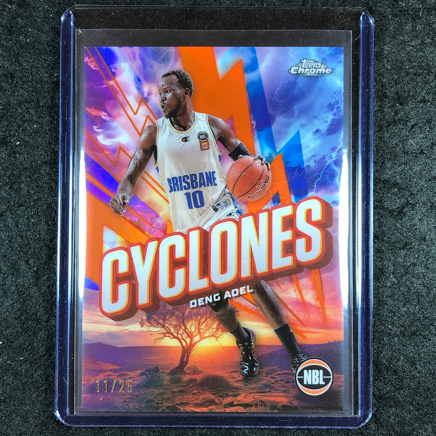 2024-25 Topps Chrome NBL DENG ADEL Cyclones Orange 11/25 #22