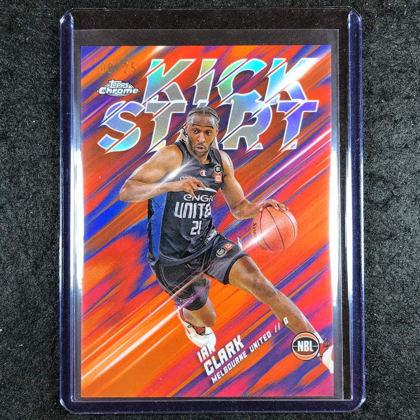 2024-25 Topps Chrome NBL JAMES BATEMON III Kick Start Orange 22/25 #2