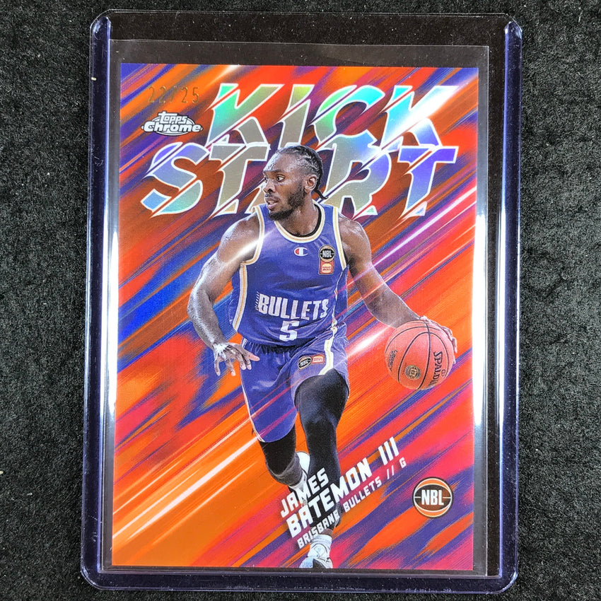 2024-25 Topps Chrome NBL IAN CLARK Kick Start Orange 8/25 #5