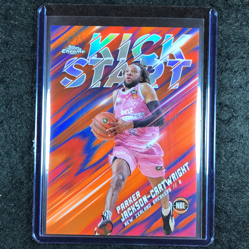 2024-25 Topps Chrome NBL PARKER JACKSON-CARTWRIGHT Kick Start Orange 24/25 #6