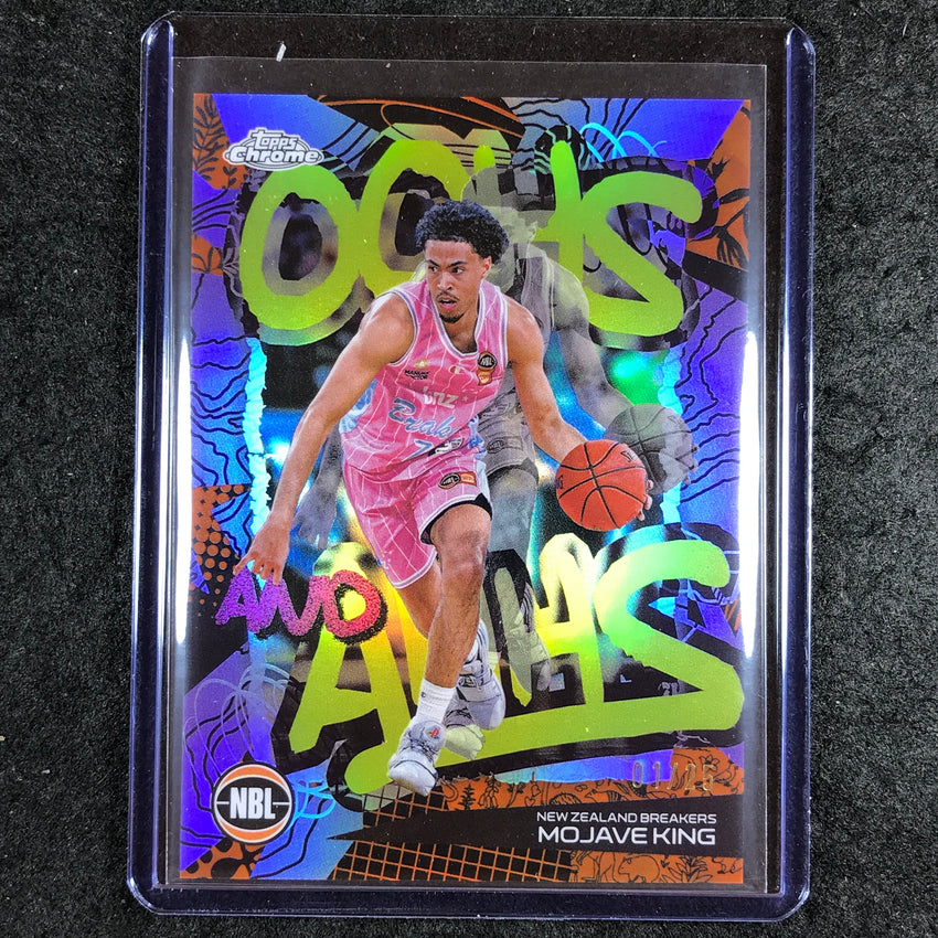 2024-25 Topps Chrome NBL MOJAVE KING Oohs and Ahhs Orange 1/25 #12