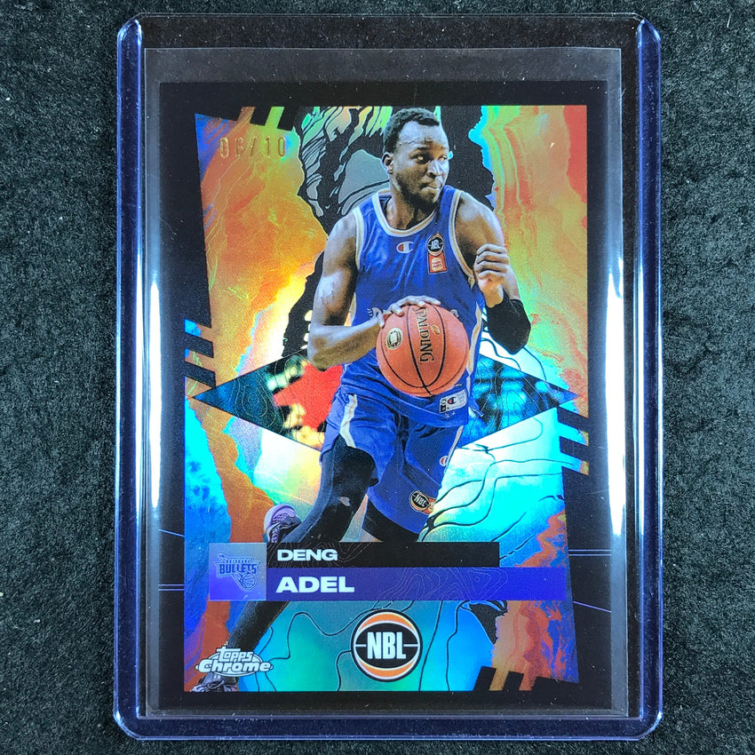2024-25 Topps Chrome NBL DENG ADEL Base Black 6/10 #18