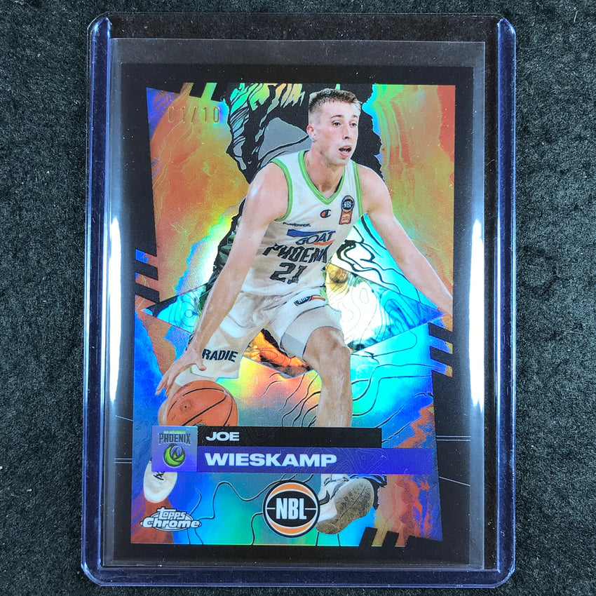 2024-25 Topps Chrome NBL JOE WIESKAMP Base Black 1/10 #74