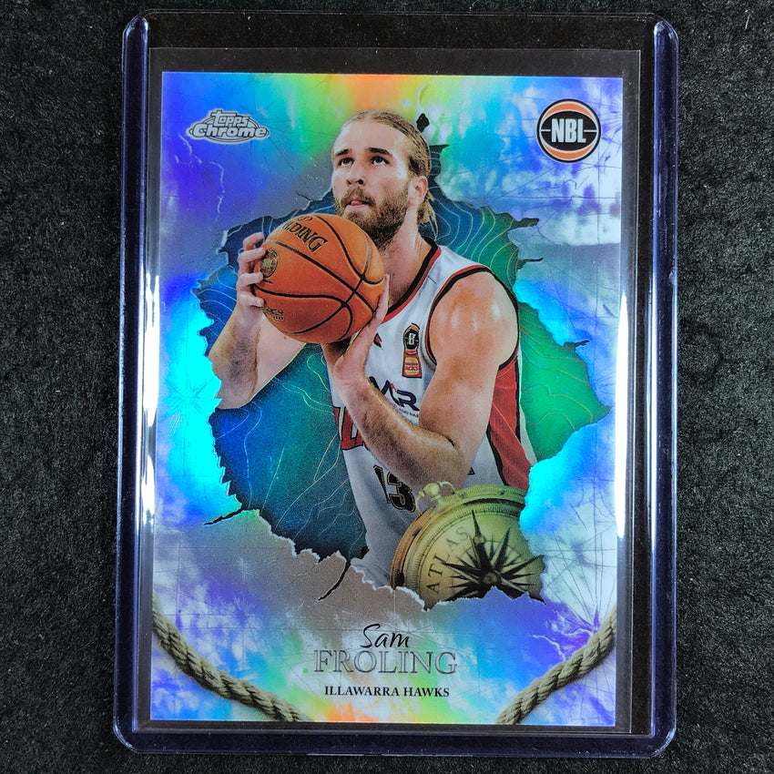 2024-25 Topps Chrome NBL SAM FROLING Atlas SSP #4