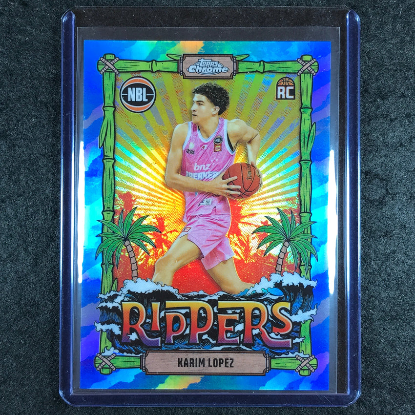 2024-25 Topps Chrome NBL KARIM LOPEZ Rippers Rookie SSP #6