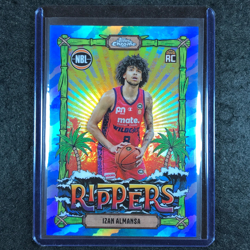 2024-25 Topps Chrome NBL IZAN ALMANSA Rippers Rookie SSP #7