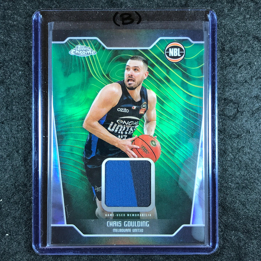 2024-25 Topps Chrome NBL CHRIS GOULDING Jersey Relic Refractor #CG (B)