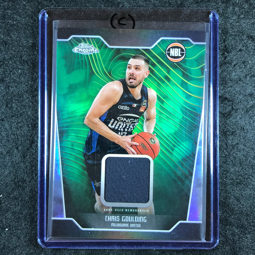 2024-25 Topps Chrome NBL CHRIS GOULDING Jersey Relic Refractor #CG (C)