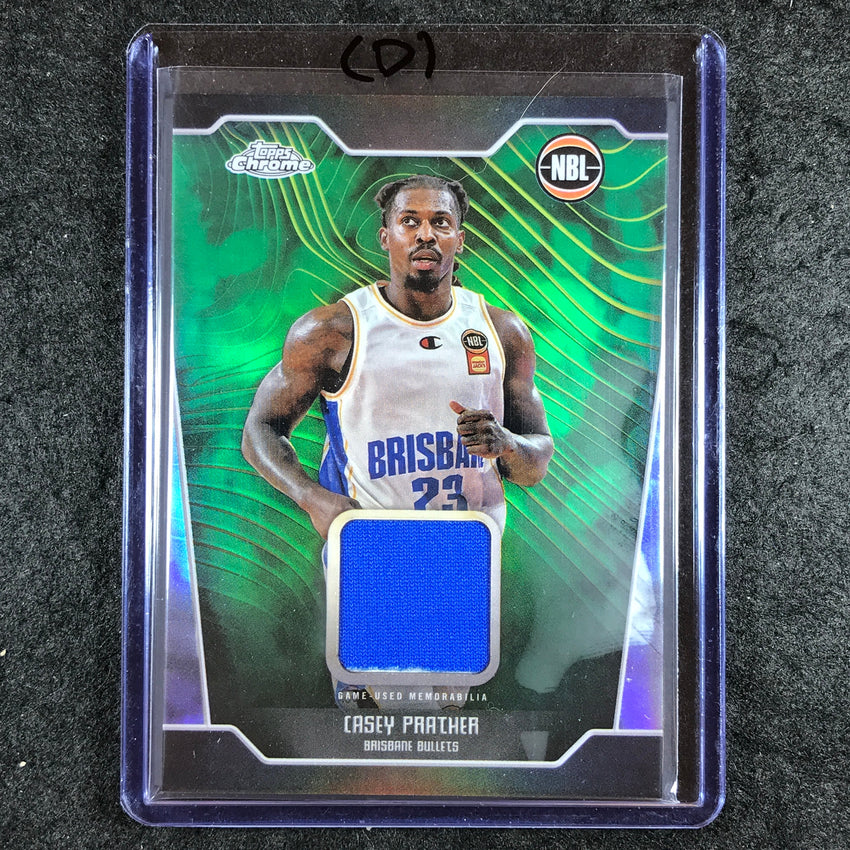 2024-25 Topps Chrome NBL CASEY PRATHER Jersey Relic Refractor #CP (D)