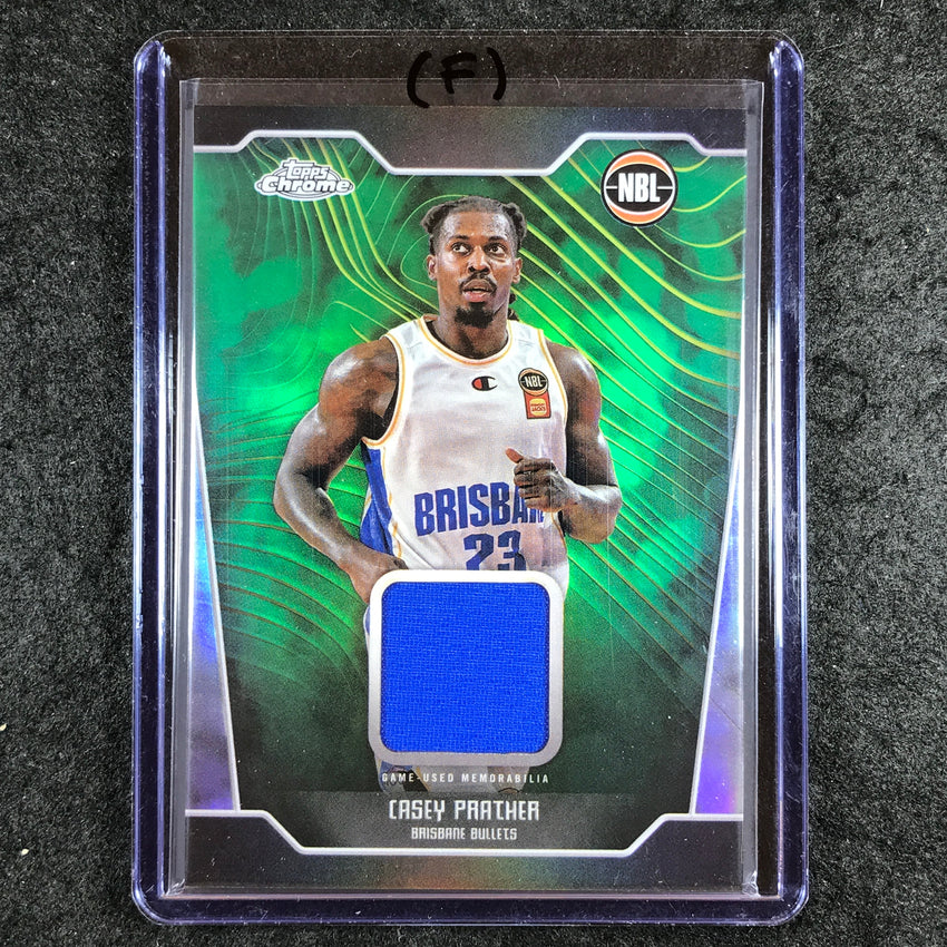 2024-25 Topps Chrome NBL CASEY PRATHER Jersey Relic Refractor #CP (F)