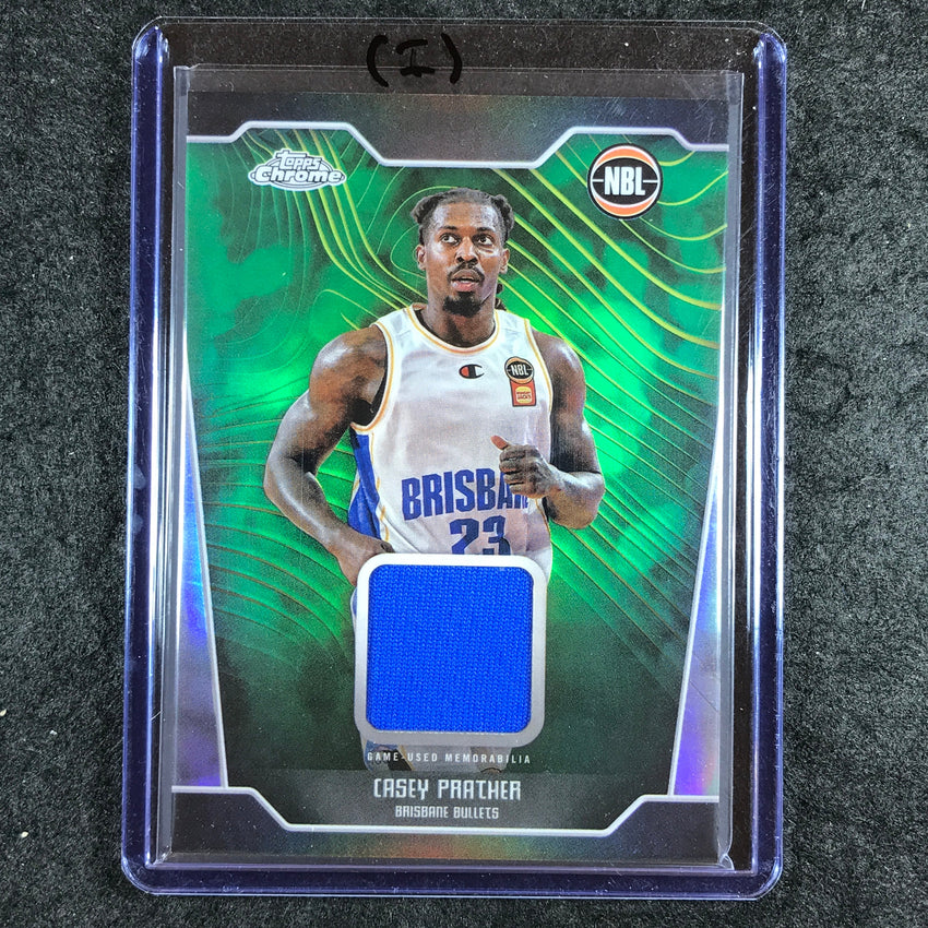2024-25 Topps Chrome NBL CASEY PRATHER Jersey Relic Refractor #CP (I)