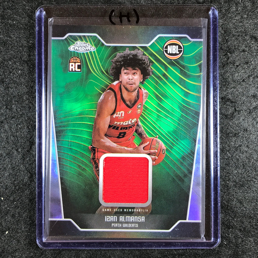 2024-25 Topps Chrome NBL IZAN ALMANSA Rookie Jersey Relic Refractor #IA (H)