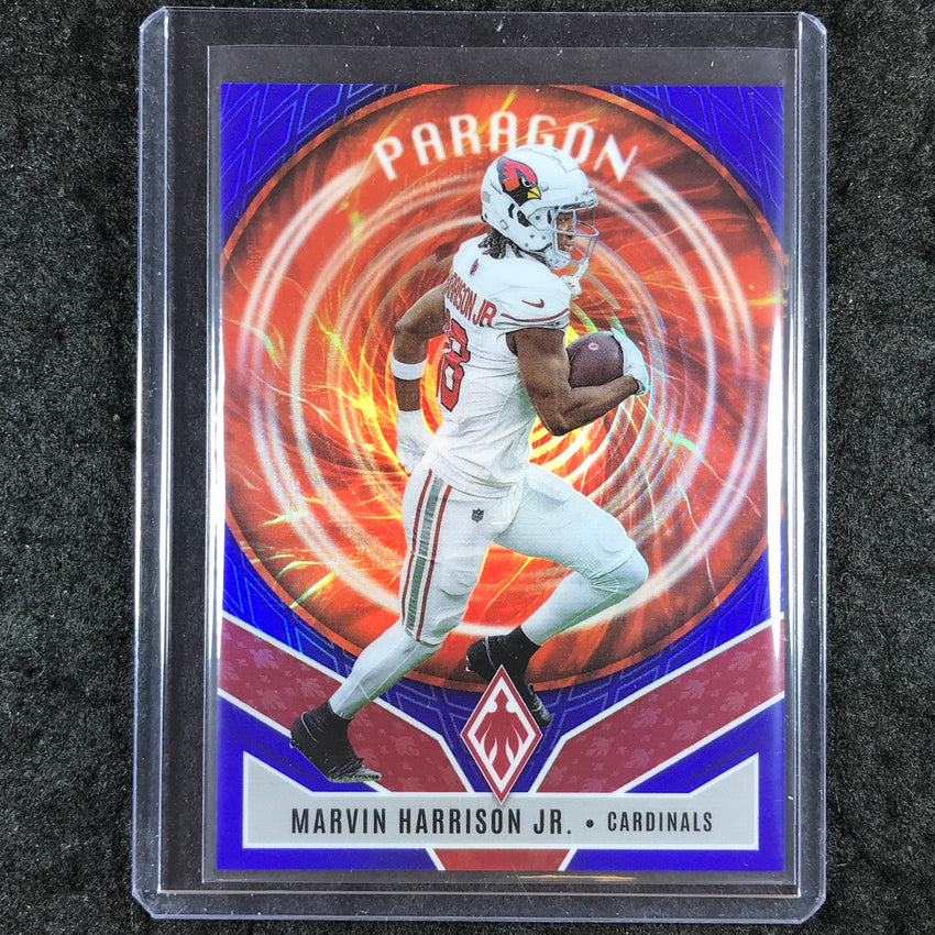 2025 Phoenix Football MARVIN HARRISON JR. Paragon Blue 94/199 #18