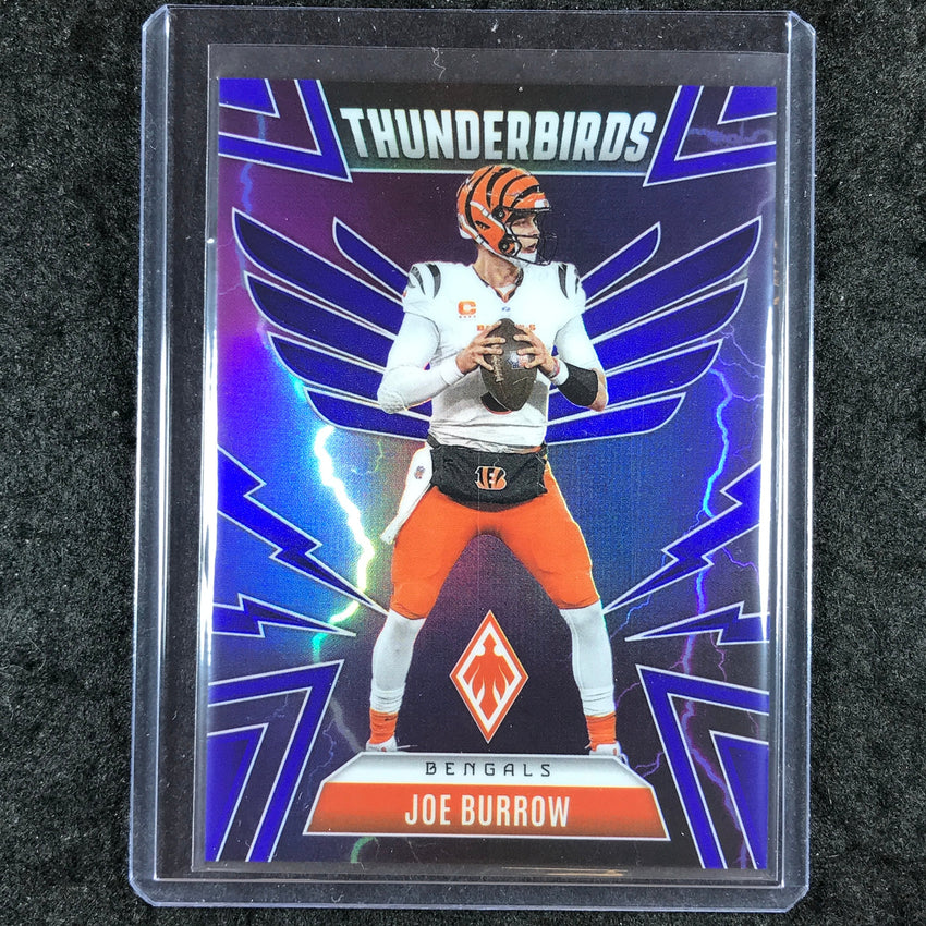 2025 Phoenix Football JOE BURROW Thunderbirds Blue 40/199 #10