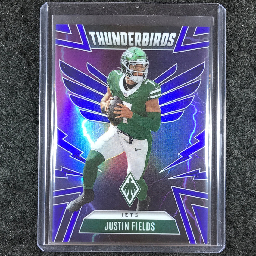 2025 Phoenix Football JUSTIN FIELDS Thunderbirds Blue 123/199 #40