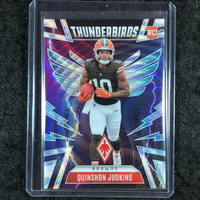 2025 Phoenix Football QUINSHON JUDKINS Thunderbirds Rookie Wave 149/299 #12