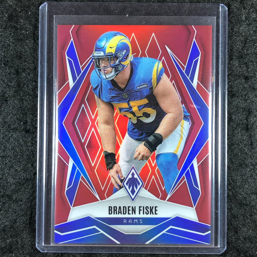 2025 Phoenix Football BRADEN FISKE Base Red 70/99 #82