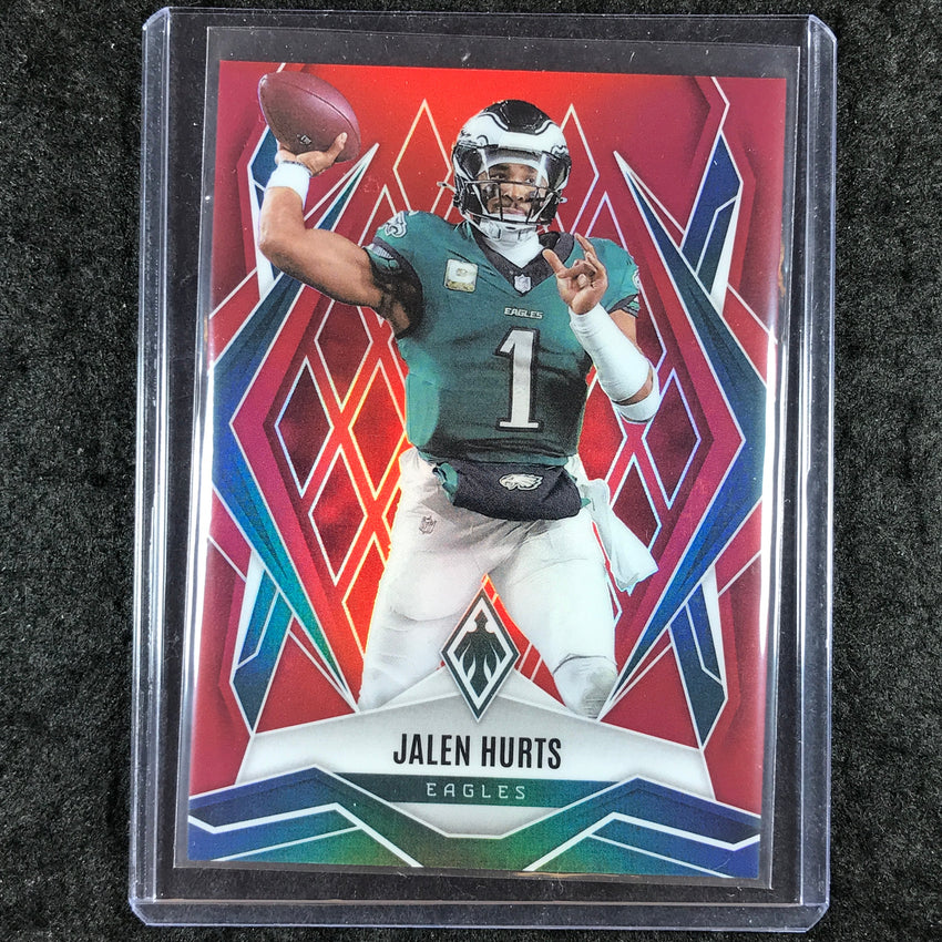 2025 Phoenix Football JALEN HURTS Base Red 31/99 #95