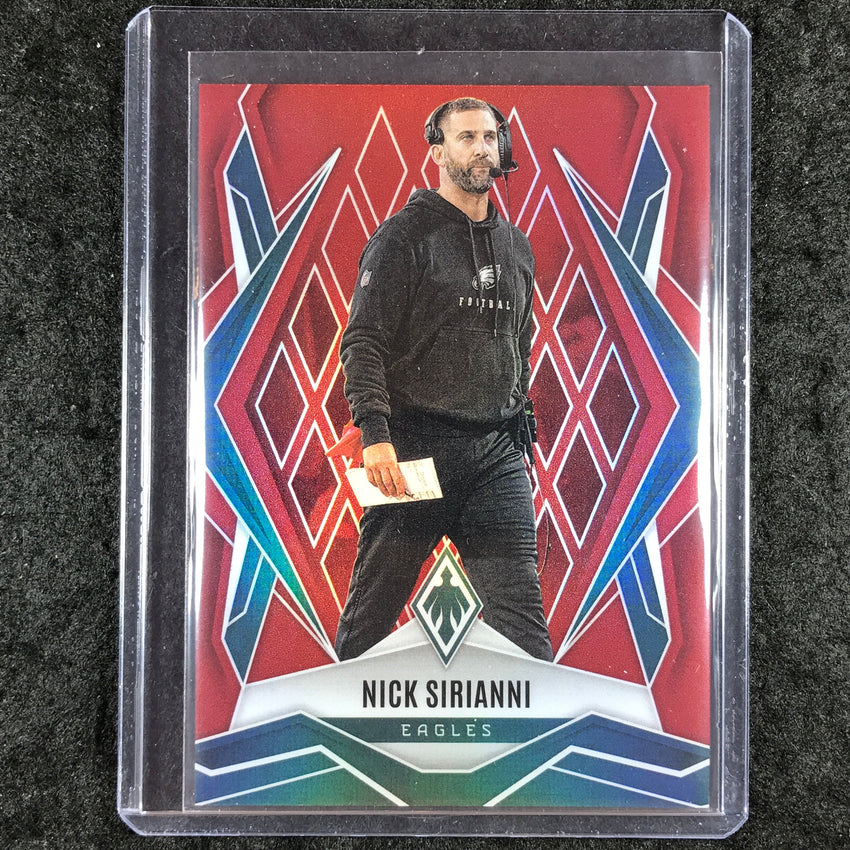 2025 Phoenix Football NICK SIRIANNI Base Red 25/99 #116