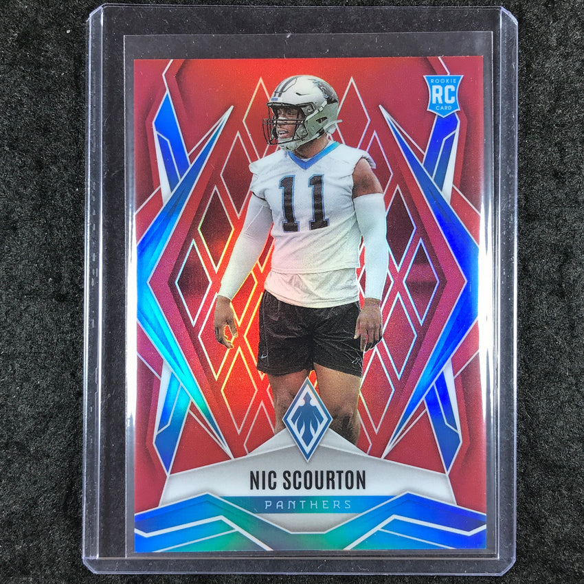 2025 Phoenix Football NIC SCOURTON Rookie Base Red 21/99 #231