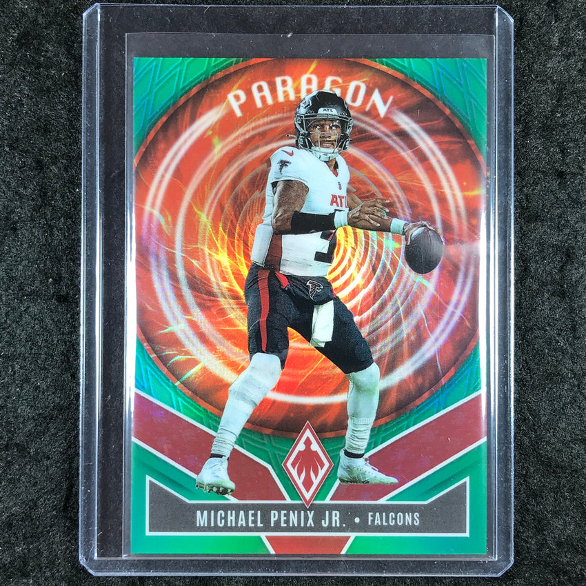 2025 Phoenix Football MICHAEL PENIX JR. Paragon Green 51/99 #17