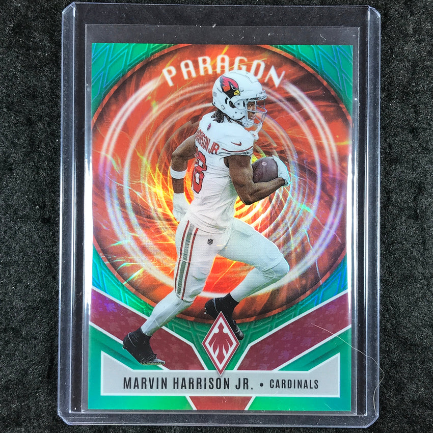 2025 Phoenix Football MARVIN HARRISON JR. Paragon Green 73/99 #18