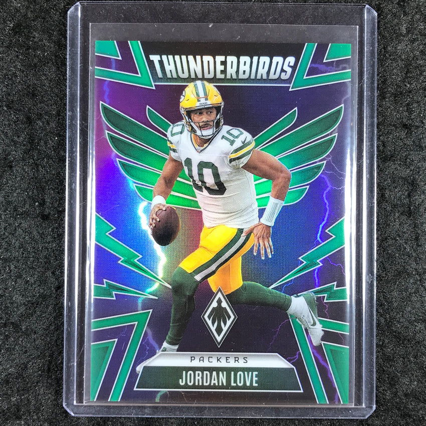 2025 Phoenix Football JORDAN LOVE Thunderbirds Green 50/99 #18